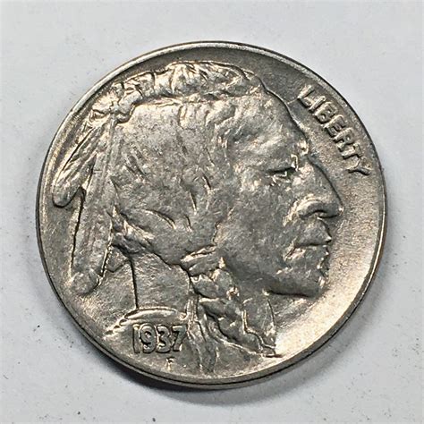 MINT ERROR*1937 Buffalo Nickel*Double Die Obverse | Property Room