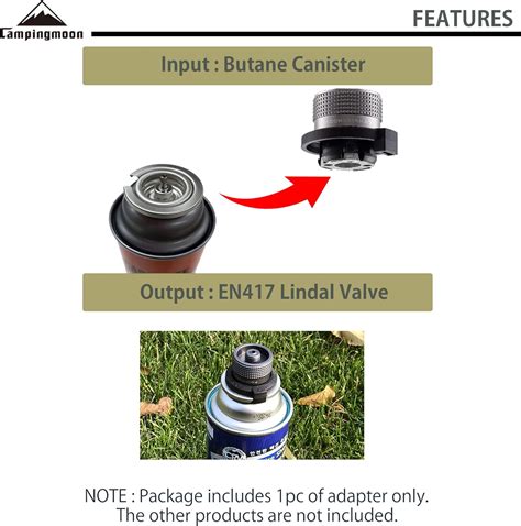 Camping moon CAMPINGMOON Camping Grill Gas Stove Adapter(Vertical India ...