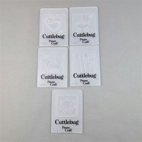 Image result for Cuttlebug Embossing Folders