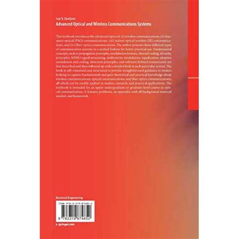 Advanced Optical and Wireless Communications Systems Book Price in ...