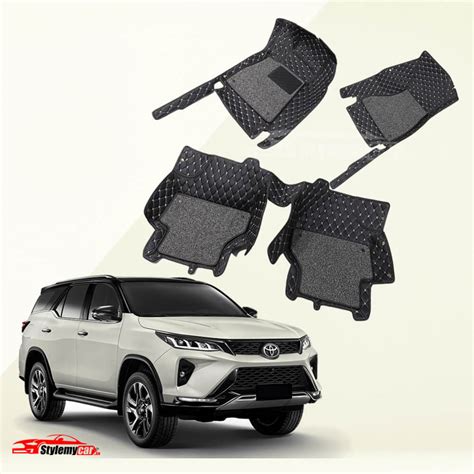 Toyota Fortuner Legender Premium 7D Floor Mats - Stylemycar