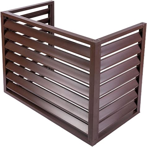 Amazon.co.jp: Air Conditioner Fence Screen Outdoor Air Conditioner Rack ...
