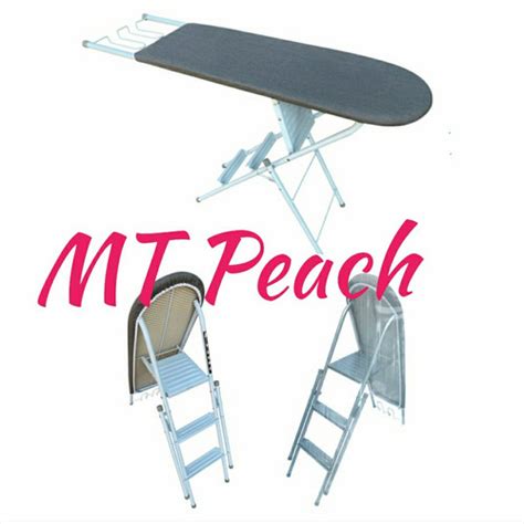 Jual MEJA SETRIKA DENGAN TANGGA 3 STEP IRONING BOARD ALLIE WITH LADDER ...