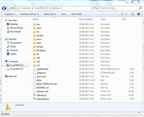 Sqlmap Install 的图像结果