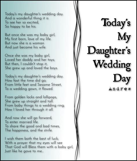 Wedding day poems 60 photos - Astyledwedding.com