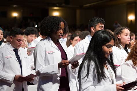 White Coat Ceremony Marks the Start of Rutgers Medical Students ...