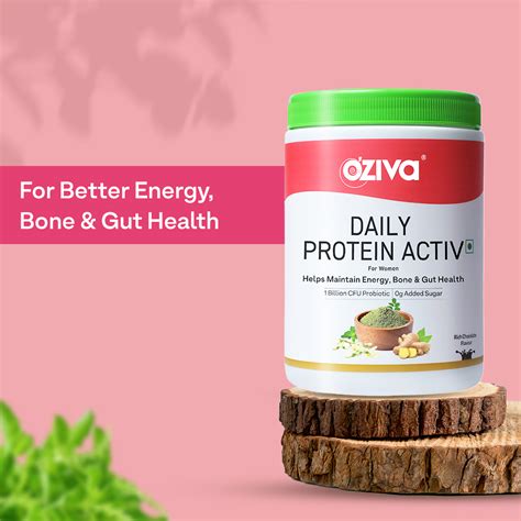 OZiva Daily Protein with Multivitamins for Energy & Bone Health ...