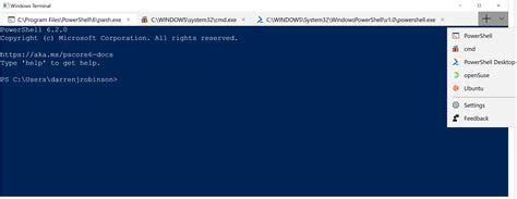Image result for PowerShell Tabs