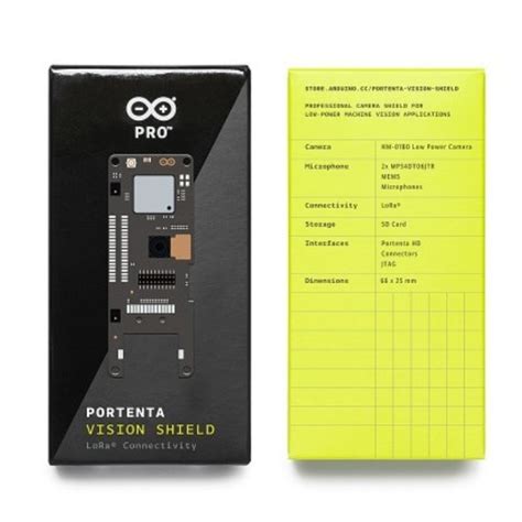 Buy Arduino Portenta Vision Shield with LORA Connectivity – Robocraze