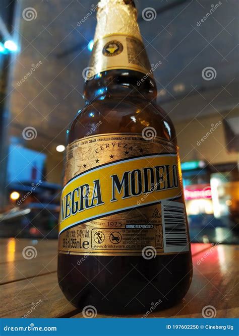 Modelo Negra beer editorial image. Image of banner, liquid - 197602250