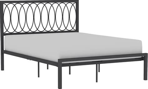 Petunia Full Platform Bed - Gray | Value City Furniture