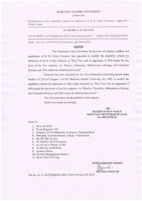 B Sc Cyber forensic - MAHATMA GANDHI UNIVERSITY (Abstract) Modification ...