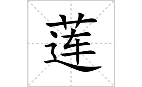 莲的笔顺笔画如何写？汉字莲的拼音、部首、笔画顺序及成语组词-学前教育资源网