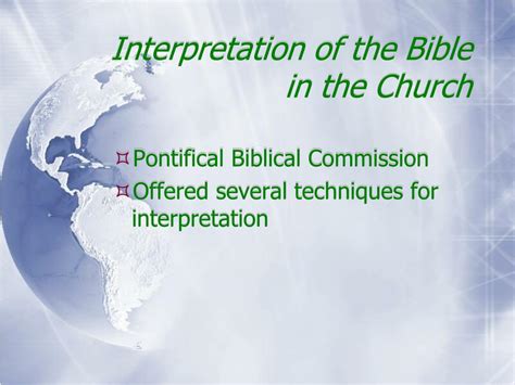 Image result for Interpretation of Scripture