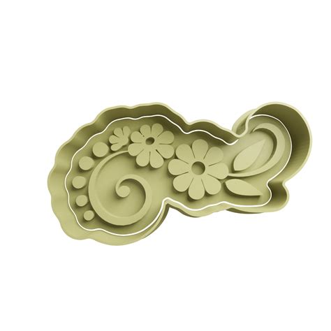 Flowers Cookie Cutter STL - STL Cookie Cutters – Over 35,000 Designs To ...