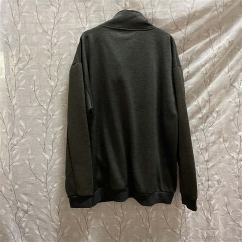 DBK (Lowes) Mens Size 7XL Grey Zip Up Jumper