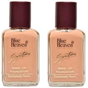 BLUE HEAVEN SIGNATURE FOUNDATION COMBO Foundation (NATURAL, 30 ml ...