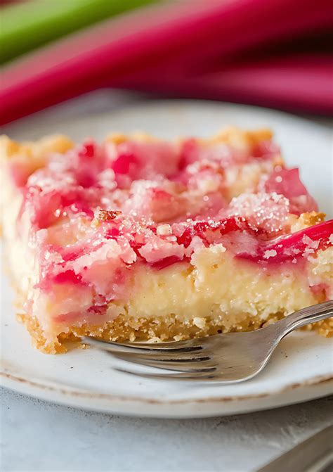Rhubarb Dream Bars: Easy 6-Ingredient Dessert Recipe