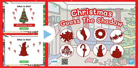 Christmas Guess The Shadow Powerpoint Game