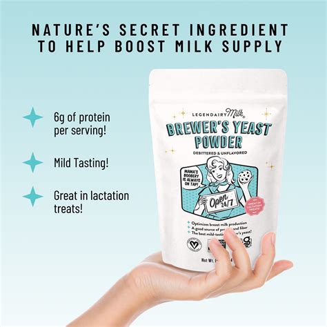 Brewer’s Yeast | Powder for Lactation | Legendairy Milk
