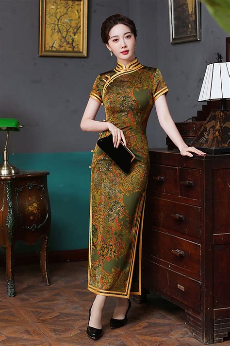 Traditional Chinese dress, China Cheongsam, Qipao Dress ,Long Evening ...