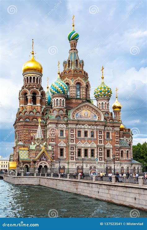 Church of the Savior on Spilled Blood, St. Petersburg, Russia Stock ...
