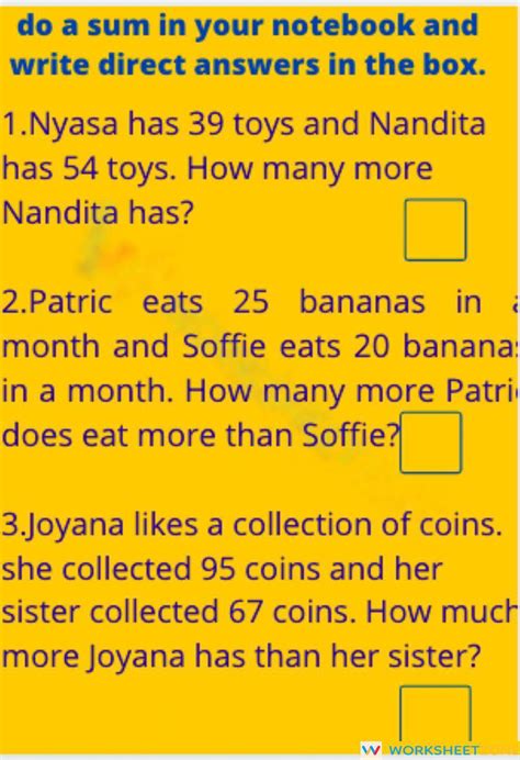 Math Numbers Worksheet PDF 的图像结果