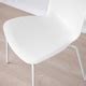 DOCKSTA / LIDÅS table and 4 chairs, white white/white white, 103 cm ...