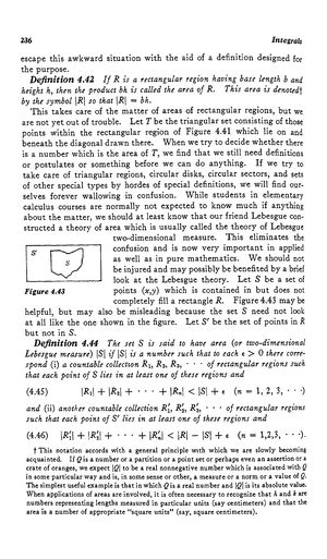 Mathmatics-1-30 - Mathmatics-1-30 - 276 Integrals 8 Using the fact that ...