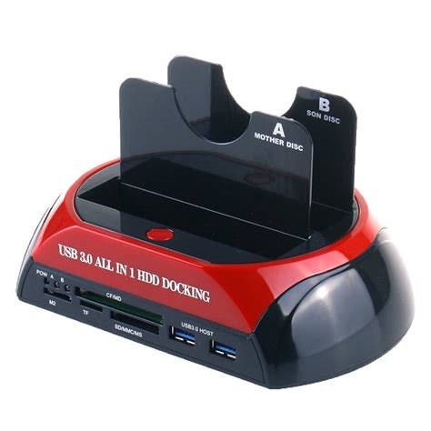 WANLONGXIN Wlx-876U3C-J USB 3.0 to Sata Dual Bay External Hard Drive ...