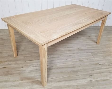 White Oak Wood Dining Table at Theresa Sigel blog