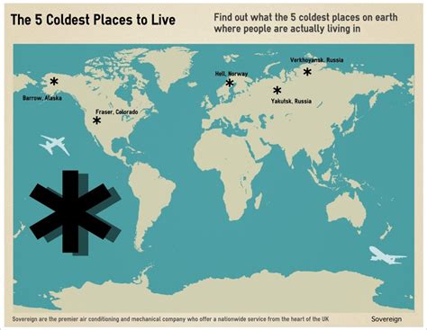 The 5 Most Coldest Places to Live | Coldest place on earth, Places ...