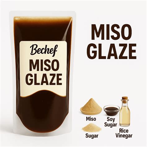 Bechef Miso Glaze : Buy Bechef Miso Glaze – Bechef - Gourmet Pantry ...