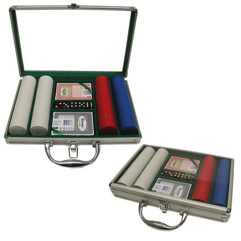 Trademark Poker 200 Super Diamond Poker Chip Set with Clear Cover ...