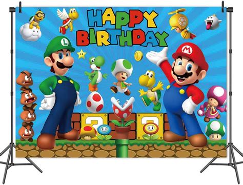 Buy Theme Party Background Cartoon Party Background Children Birthday ...