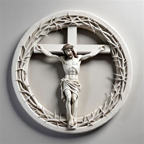 Jesus on the Cross 3D Relief | Stable Diffusion Online