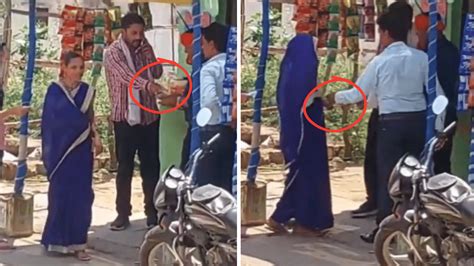 MP Lok Sabha Elections 2024: BJP Leader Caught 'Bribing' People In ...