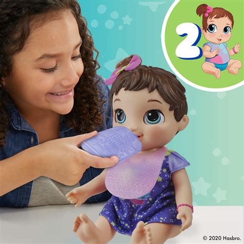 Poupée Baby Alive Grows Up (rêveuse), cheveux bruns, plus de 75 sons ...