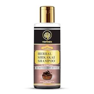 Buy Meribana Khadi Herbal Shikakai shampoo 210 ml Online at Low Prices ...