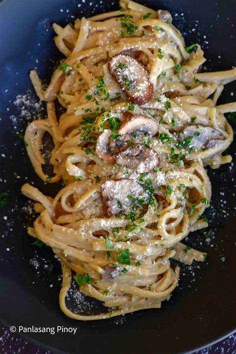 Truffle Mushroom Pasta – Panlasang Pinoy – Insta Apps