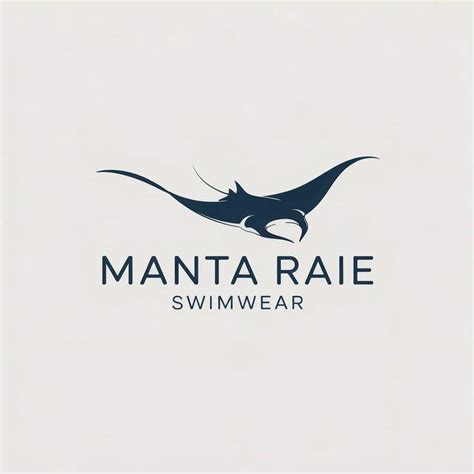 Entry #60 by sabrinab47 for Manta Raie Swimwear Logo Design | Freelancer