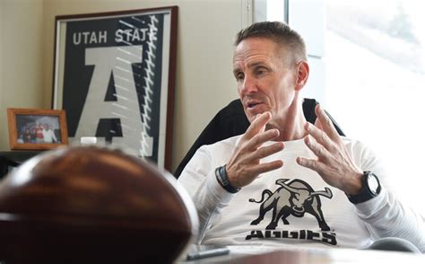 ‘It’s in my guts’: Gary Andersen is back home, at USU, where he always ...