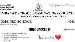 Image result for Zimsec Science Exam Tips