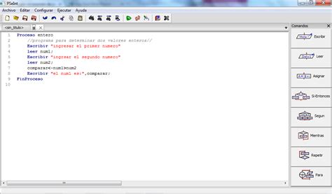 PSeInt Crear Programas 的图像结果