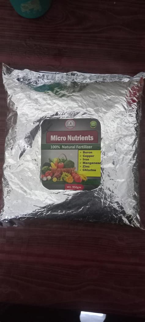 Organic Micro Nutrients Fertilizer with Boron, Copper, Molybdenum, Iron ...