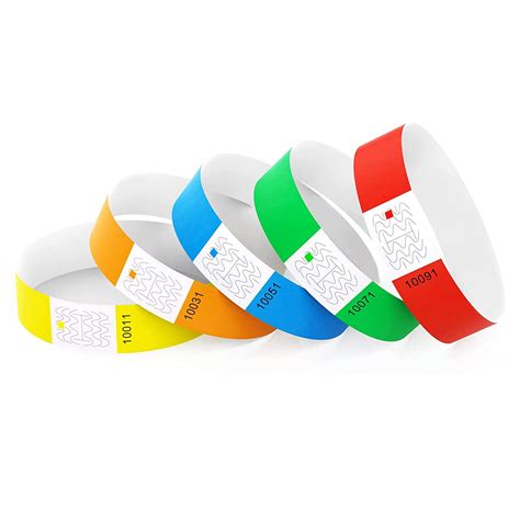 Buy BKSAI Entry Wristbands Easy DIY Printable Provide Printable Print ...