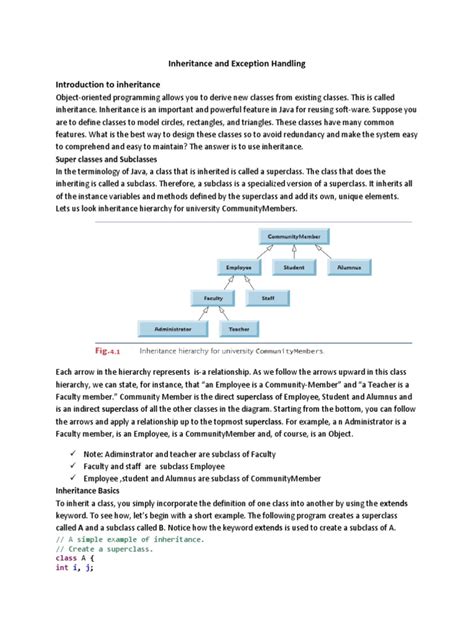 Image result for Exception Handling with Inheritance