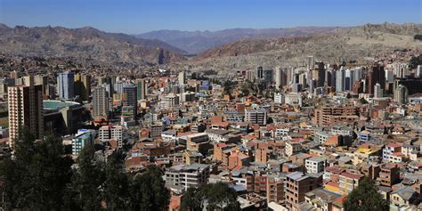 Elevation of La Paz, Bolivia - Topographic Map - Altitude Map