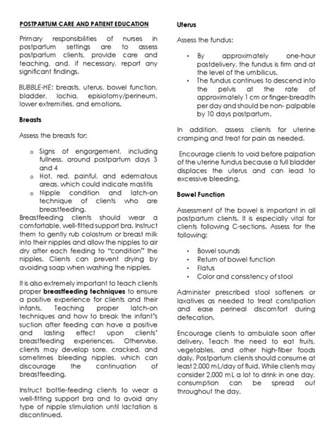 Image result for Postpartum Care Tutorials