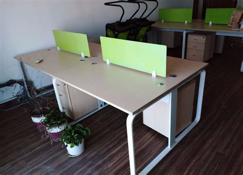 办公桌 员工 现代简约 板式钢木 两人位 四人位 职员电脑桌办公台-阿里巴巴